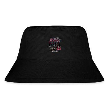Motocross 15. Geburtstag - Stanley/Stella recycelter Bucket Hat - Schwarz - Vorne