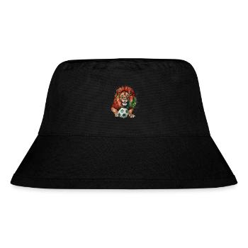 Lion Football Coloré Portugal Animal Design Print - Bob recyclé Stanley/Stella - noir - Devant