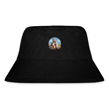 Bengal Tiger King Tiger - Stanley/Stella Recycled Bucket Hat - black - Front