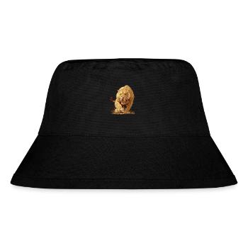 Saber-Toothed Tiger Sabertooth Tiger - Stanley/Stella Recycled Bucket Hat - black - Front