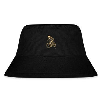 Retro Vintage Old-School BMX - Stanley/Stella Recycled Bucket Hat - black - Front