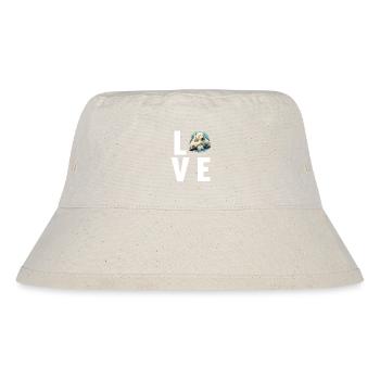 Polar Bear Eisbären Eisbär - Stanley/Stella recycelter Bucket Hat - Naturweiß - Vorne