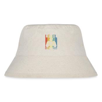 Level 47 Unlocked Funny Video Gamer 47Th Birthday - Stanley/Stella Recycled Bucket Hat - natural - Front