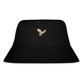 Barn Owl Schleiereulen Schleiereule - Stanley/Stella Recycled Bucket Hat - black - Front