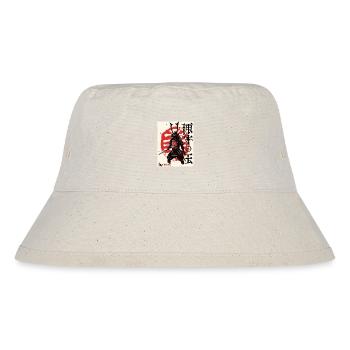 Japanese Edo Samurai - Stanley/Stella Recycled Bucket Hat - natural - Front