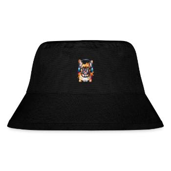 Bouledogue Français Casque Frenchie Dog - Bob recyclé Stanley/Stella - noir - Devant
