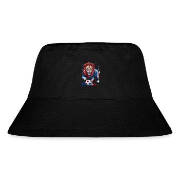 Lion Football Colorful Slovakia Slovakia Design Print - Stanley/Stella Recycled Bucket Hat - black - Front