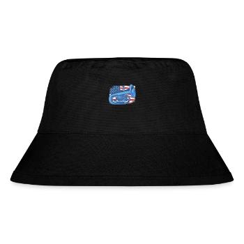Euphonium American Flag Instrument Euphonist - Stanley/Stella Recycled Bucket Hat - black - Front