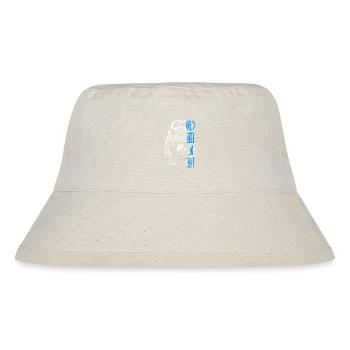 Odin Grizzlybär Nordische Mythologie Norse - Stanley/Stella recycelter Bucket Hat - Naturweiß - Vorne