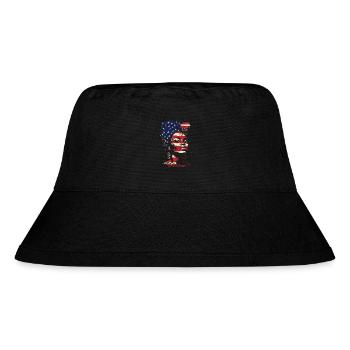 Heritage Afro Amerikanisch Black History Month - Stanley/Stella recycelter Bucket Hat - Schwarz - Vorne