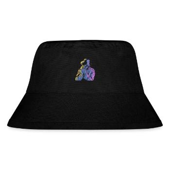 Service-Agent Offizier Detektiv - Stanley/Stella recycelter Bucket Hat - Schwarz - Vorne
