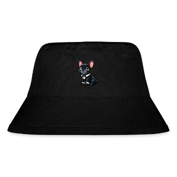 Chic French Bulldog - Stanley/Stella Recycled Bucket Hat - black - Front