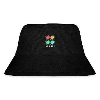 Maui Hawaii Hawaiian - Stanley/Stella Recycled Bucket Hat - black - Front