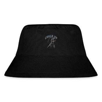 Chalk Up Boulderer Bouldern - Stanley/Stella recycelter Bucket Hat - Schwarz - Vorne