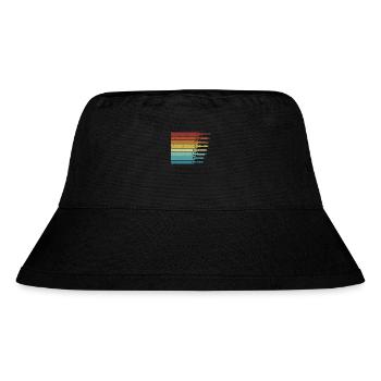Retro Metzger Messer Restauration Sammlermesser - Stanley/Stella recycelter Bucket Hat - Schwarz - Vorne