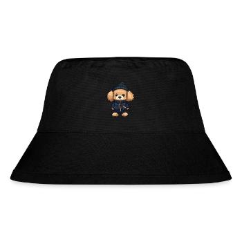 Caniche chien élégant - Bob recyclé Stanley/Stella - noir - Devant