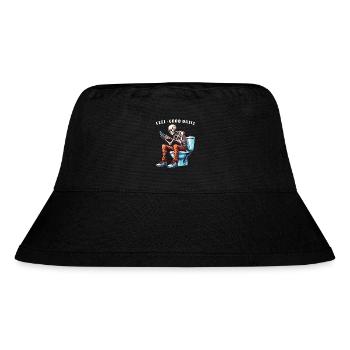 TOILET SMARTPHONE FEEL-GOOD - Stanley/Stella Recycled Bucket Hat - black - Front