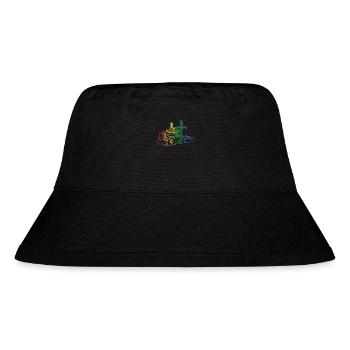 Trucker LGBT Rainbow Trucker Legends Truckie - Stanley/Stella Recycled Bucket Hat - black - Front
