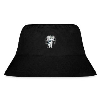 Shamans Husky Shaman Wolf Wolves - Stanley/Stella Recycled Bucket Hat - black - Front