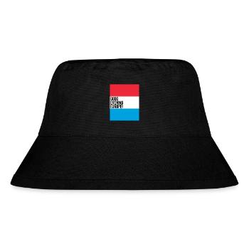 Luxemburg Eurovision Song Contest - Stanley/Stella recycelter Bucket Hat - Schwarz - Vorne