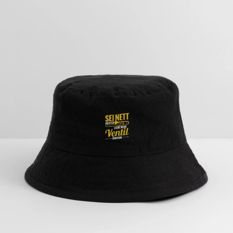 Sei Nett Oder Ich Leere Mein Ventil Posaune Stanley/Stella recycelter Bucket Hat