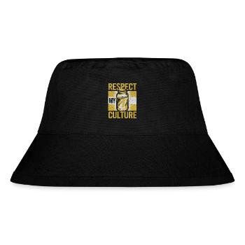 Kombucha – More than just a drink - Stanley/Stella Recycled Bucket Hat - black - Front