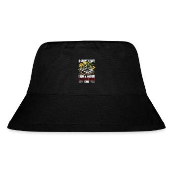 Environmental Scientist A Short Story Biologist - Stanley/Stella Recycled Bucket Hat - black - Front