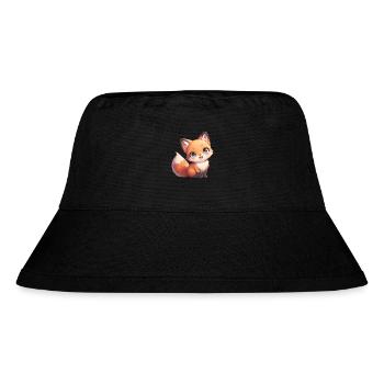 Füchse Fuchs - Stanley/Stella recycelter Bucket Hat - Schwarz - Vorne