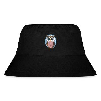 CUTE OWL - Stanley/Stella Recycled Bucket Hat - black - Front