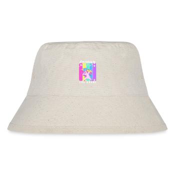 2. Klasse - Stanley/Stella recycelter Bucket Hat - Naturweiß - Vorne