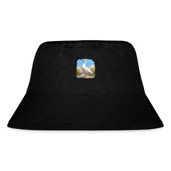 Gänse Gans - Stanley/Stella recycelter Bucket Hat - Schwarz - Vorne