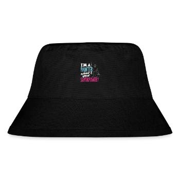 I'm a painter what's your superpower - Stanley/Stella Recycled Bucket Hat - black - Front