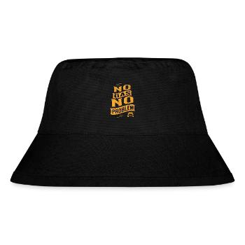Elektroauto E-Auto Elektromobilität - Stanley/Stella recycelter Bucket Hat - Schwarz - Vorne