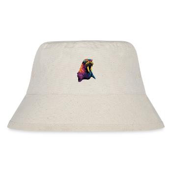 Walross Stoßzähne Robbe Wilde Pazifische Walrosse - Stanley/Stella recycelter Bucket Hat - Naturweiß - Vorne