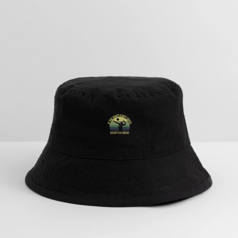 Wenn Sie ein Softeis wollen, holen Sie sich Eis Stanley/Stella recycelter Bucket Hat