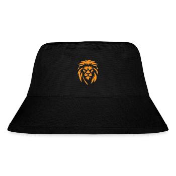 Wütender Löwe - Stanley/Stella recycelter Bucket Hat - Schwarz - Vorne