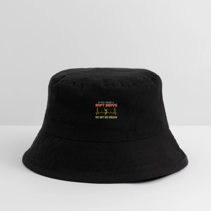 Wenn Sie ein Softeis wollen, holen Sie sich Eis Stanley/Stella recycelter Bucket Hat