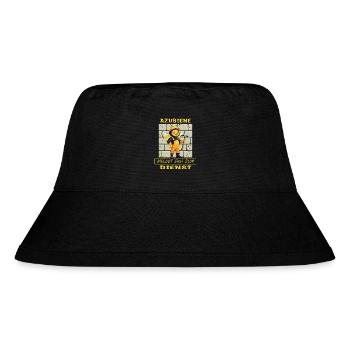 Azubiene Handwerkerin - Stanley/Stella recycelter Bucket Hat - Schwarz - Vorne