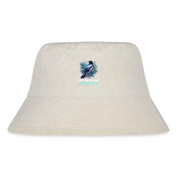 Elstern Elster - Stanley/Stella recycelter Bucket Hat - Naturweiß - Vorne
