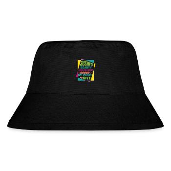 Sushi Japan Essen Sushi-Mahlzeit - Stanley/Stella recycelter Bucket Hat - Schwarz - Vorne