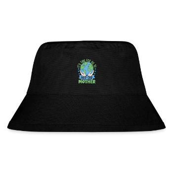 It's time for us to help our Mother - Stanley/Stella Recycled Bucket Hat - black - Front
