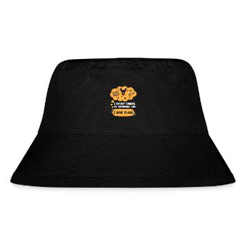 Introvert Chihuahua Sayings For Introverts - Stanley/Stella Recycled Bucket Hat - black - Front