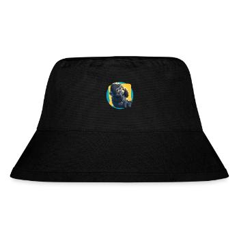 Berggorillas Berggorilla - Stanley/Stella recycelter Bucket Hat - Schwarz - Vorne