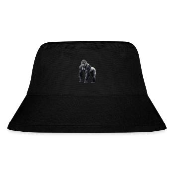 Berggorillas Berggorilla - Stanley/Stella recycelter Bucket Hat - Schwarz - Vorne