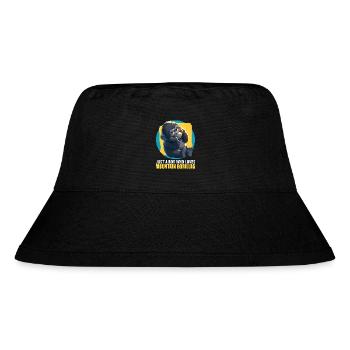 Berggorillas Berggorilla - Stanley/Stella recycelter Bucket Hat - Schwarz - Vorne