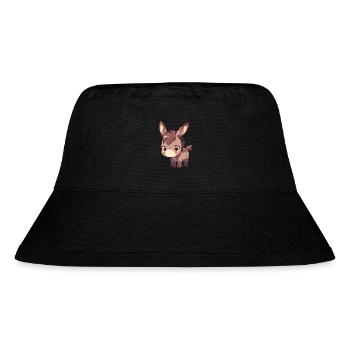 Maultiere Maultier - Stanley/Stella recycelter Bucket Hat - Schwarz - Vorne