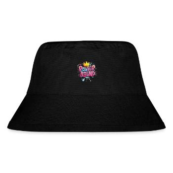 Polterabend Polter Hochzeit - Stanley/Stella recycelter Bucket Hat - Schwarz - Vorne