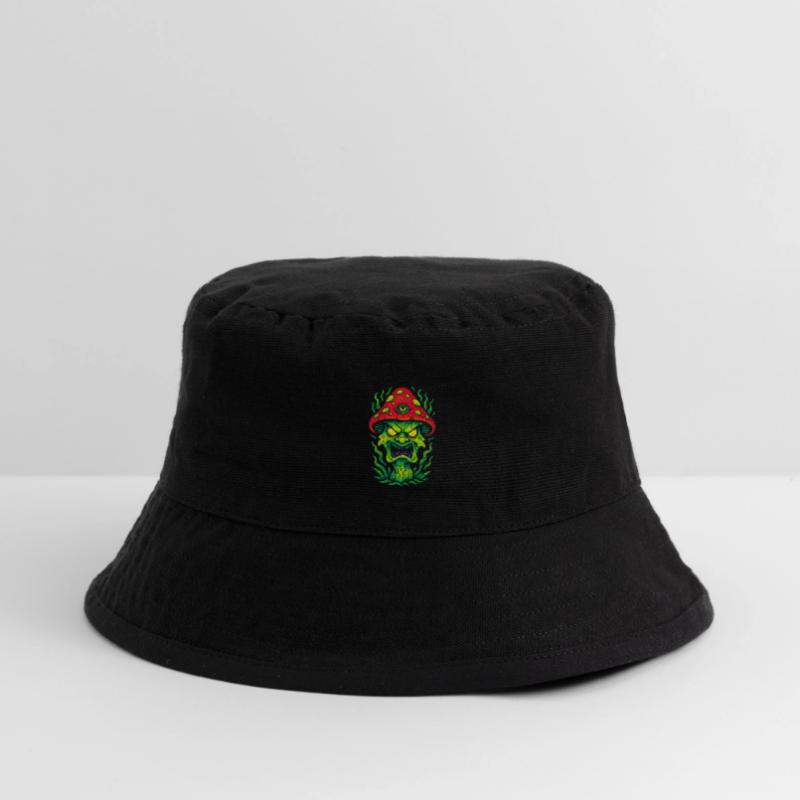 Psycho Toadstool with Third Eye Stanley/Stella Recycled Bucket Hat