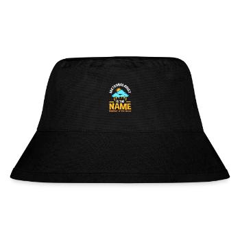 Weather Meteorology Meteorologist - Stanley/Stella Recycled Bucket Hat - black - Front