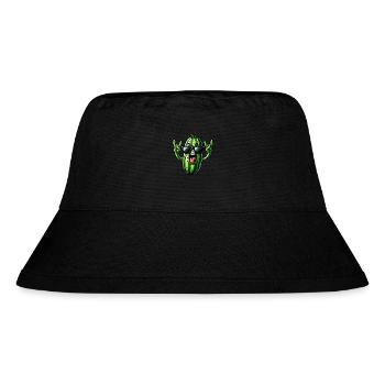 Lustige Gurke Pickle Gurkenliebhaber - Stanley/Stella recycelter Bucket Hat - Schwarz - Vorne